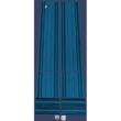 ALL METAL WORKS 24 inch by 72 inch Rectangle Gallery Blue Metal Planter Box PTTM2X6X18-GALLERYBLUE