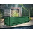 ALL METAL WORKS 24 inch by 72 inch Rectangle Emerald Green Metal Planter Box PTTM2X6X18-EMERALDGREEN