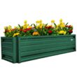 ALL METAL WORKS 24 inch by 72 inch Rectangle Forest Green Metal Planter Box PTTM2X6X18-FORESTGREEN