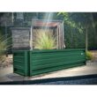 ALL METAL WORKS 24 inch by 72 inch Rectangle Forest Green Metal Planter Box PTTM2X6X18-FORESTGREEN