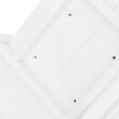 LUE BONA 48 in. x 16.7 in. x 28 in. White Plastic Raised Garden Bed with Lockable Wheels, Liner SLD-LWH0504 LUE BONA 48 in. x 16.7 in. x 28 in. White Plastic Raised Garden Bed with Lockable Wheels, Liner SLD-LWH0504