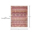 LOLOI II Layla Magenta/Multi 9 ft. x 12 ft. Distressed Bohemian Printed Area Rug LAYLLAY-15XMML90C0
