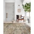 LOLOI II Layla Olive/Charcoal 9 ft. 6 in. x 14 ft. Printed Traditional Area Rug LAYLLAY-03OLCC96E0