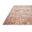 LOLOI II Layla Pink/Lagoon 9 ft. x 12 ft. Distressed Bohemian Printed Area Rug LAYLLAY-17PILJ90C0