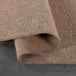 Beverly Rug Royal Easy Jute Beige 8 ft. x 10 ft. Solid Indoor Outdoor Area Rug BV-FLAX-2222-8x10