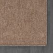 Beverly Rug Royal Easy Jute Beige 8 ft. x 10 ft. Solid Indoor Outdoor Area Rug BV-FLAX-2222-8x10