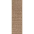 Beverly Rug Royal Easy Jute Beige 8 ft. x 10 ft. Solid Indoor Outdoor Area Rug BV-FLAX-2222-8x10