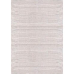 Beverly Rug Royal Bone 8 ft. x 10 ft. Solid Indoor Area Rug BV-RYL333-BONE-8x10