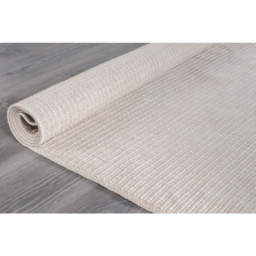 Beverly Rug Royal Bone 8 ft. x 10 ft. Solid Indoor Area Rug BV-RYL333-BONE-8x10 Beverly Rug Royal Bone 8 ft. x 10 ft. Solid Indoor Area Rug BV-RYL333-BONE-8x10