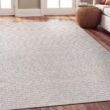 Beverly Rug Royal Bone 8 ft. x 10 ft. Solid Indoor Area Rug BV-RYL333-BONE-8x10 Beverly Rug Royal Bone 8 ft. x 10 ft. Solid Indoor Area Rug BV-RYL333-BONE-8x10