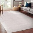 Beverly Rug Royal Bone 8 ft. x 10 ft. Solid Indoor Area Rug BV-RYL333-BONE-8x10 Beverly Rug Royal Bone 8 ft. x 10 ft. Solid Indoor Area Rug BV-RYL333-BONE-8x10