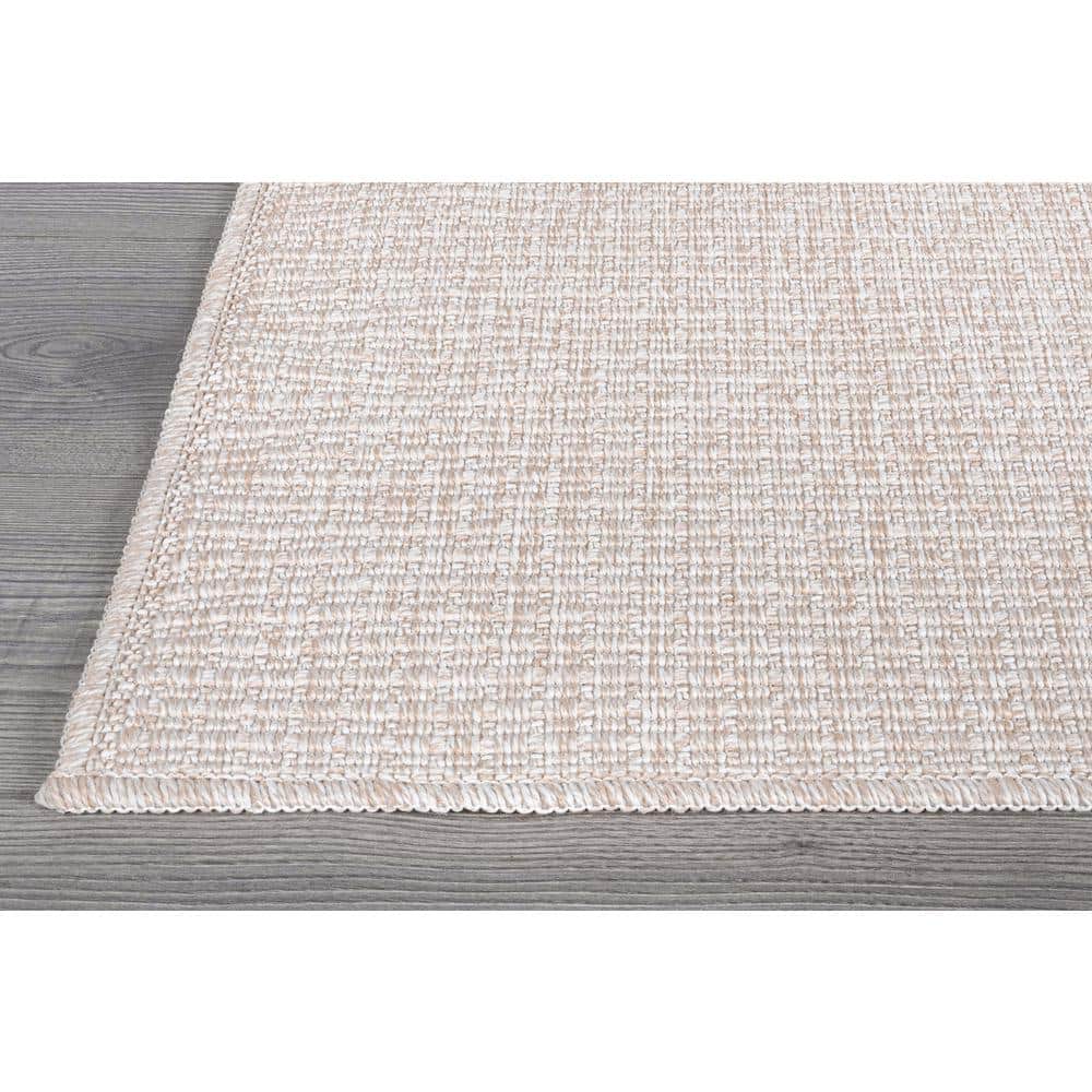 Beverly Rug Royal Bone 8 ft. x 10 ft. Solid Indoor Area Rug BV-RYL333-BONE-8x10 Beverly Rug Royal Bone 8 ft. x 10 ft. Solid Indoor Area Rug BV-RYL333-BONE-8x10