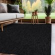 Beverly Rug Royal Easy Jute Dark Grey 8 ft. x 10 ft. Solid Indoor Outdoor Area Rug BV-RYL333-DGRY-8x10