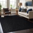 Beverly Rug Royal Easy Jute Dark Grey 8 ft. x 10 ft. Solid Indoor Outdoor Area Rug BV-RYL333-DGRY-8x10