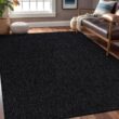 Beverly Rug Royal Easy Jute Dark Grey 8 ft. x 10 ft. Solid Indoor Outdoor Area Rug BV-RYL333-DGRY-8x10