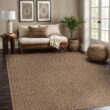 Beverly Rug Royal Natural 8 ft. x 10 ft. Solid Indoor Area Rug BV-RYL333-NAT-8x10