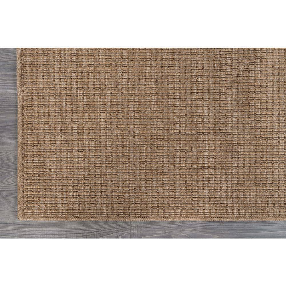 Beverly Rug Royal Natural 8 ft. x 10 ft. Solid Indoor Area Rug BV-RYL333-NAT-8x10