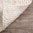 nuLOOM Rigo Chunky Loop Jute Off-White 9 ft. x 12 ft. Farmhouse Living Room/Bedroom/Dining Room Area Rug TAJT03B-9012