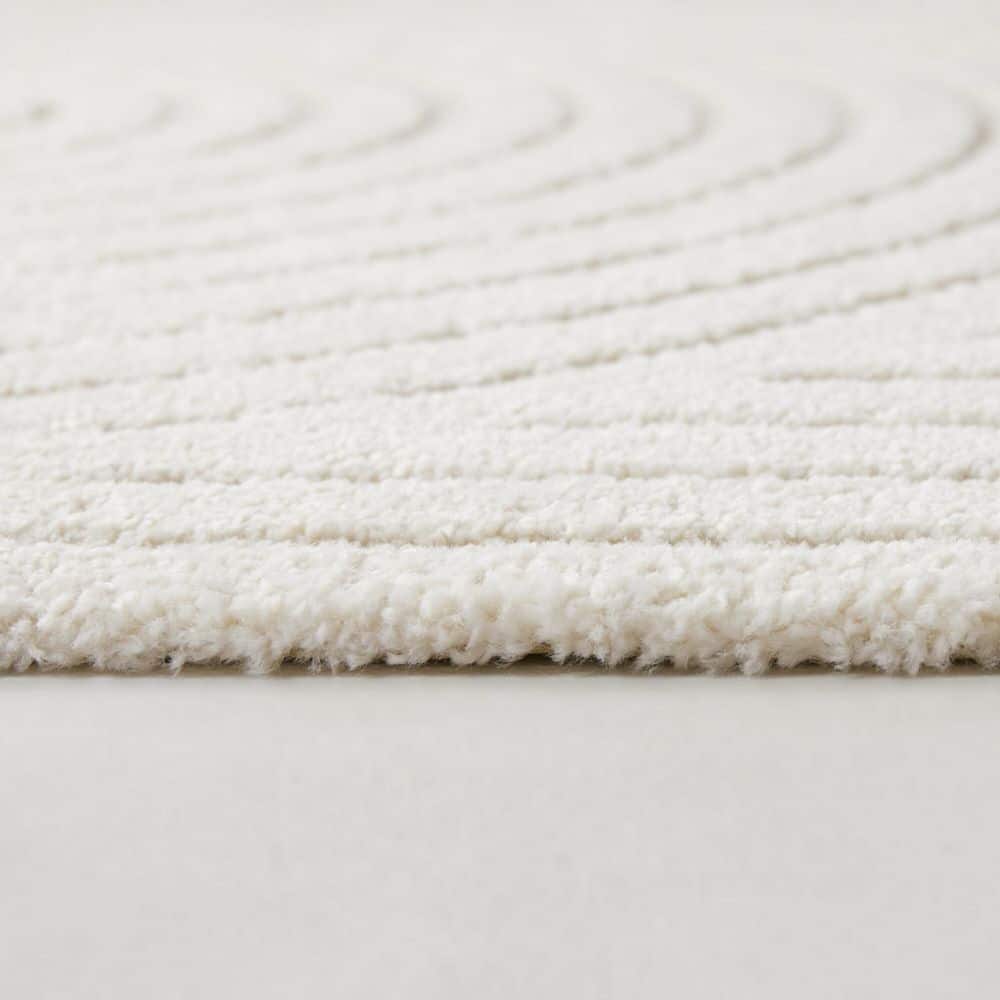 BALTA Caserio Cream 7 ft. x 7 ft. Abstract Square Area Rug 3122061 BALTA Caserio Cream 7 ft. x 7 ft. Abstract Square Area Rug 3122061