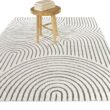 BALTA Caserio Cream/Grey 7 ft. x 7 ft. Abstract Square Area Rug 3122072 BALTA Caserio Cream/Grey 7 ft. x 7 ft. Abstract Square Area Rug 3122072