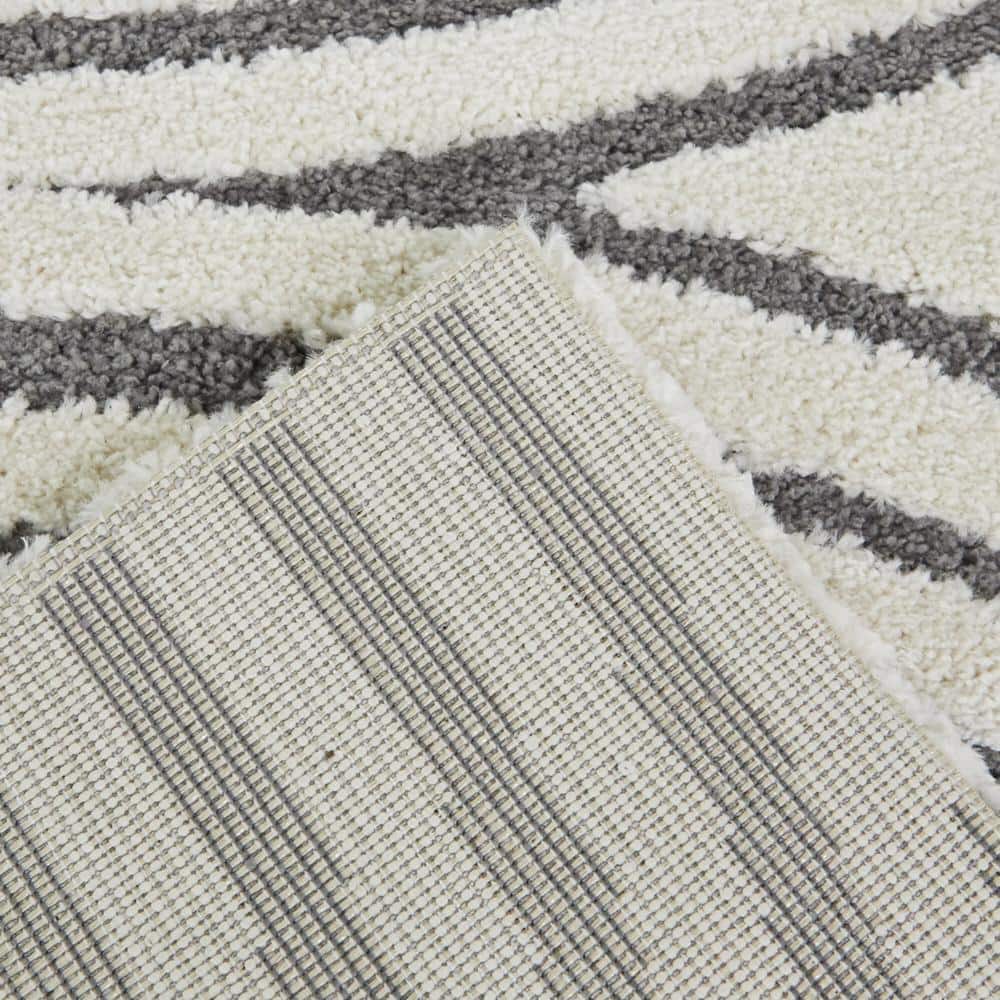 BALTA Caserio Cream/Grey 7 ft. x 7 ft. Abstract Square Area Rug 3122072 BALTA Caserio Cream/Grey 7 ft. x 7 ft. Abstract Square Area Rug 3122072