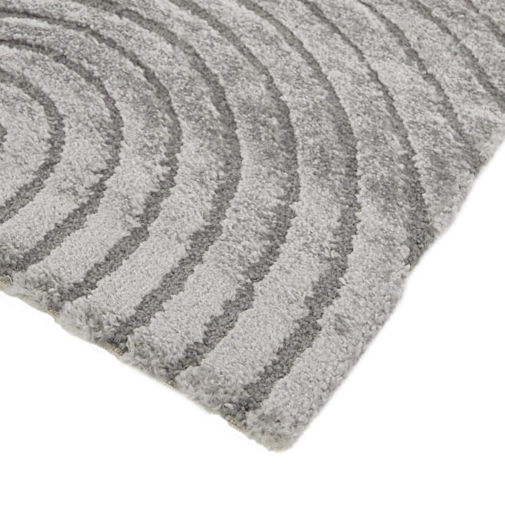 BALTA Caserio Grey 7 ft. x 7 ft. Abstract Square Area Rug 3122066 BALTA Caserio Grey 7 ft. x 7 ft. Abstract Square Area Rug 3122066