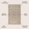 JONATHAN Y Pata Chunky Light Ivory 8 ft. x 10 ft. Area Rug NRF102B-8