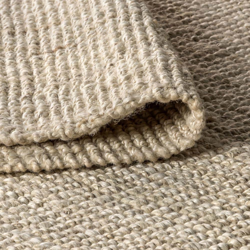 JONATHAN Y Pata Chunky Light Ivory 8 ft. x 10 ft. Area Rug NRF102B-8