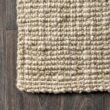 JONATHAN Y Pata Chunky Light Ivory 8 ft. x 10 ft. Area Rug NRF102B-8