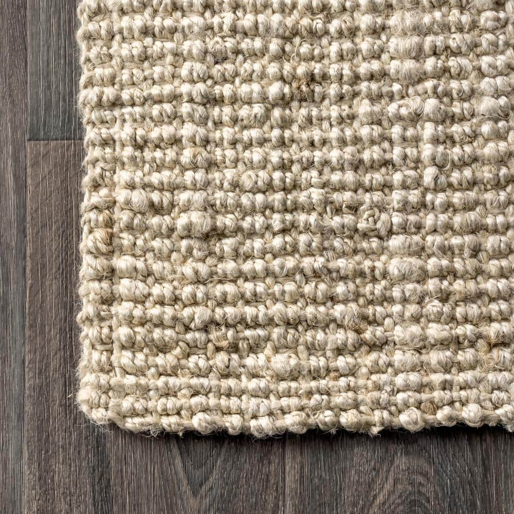 JONATHAN Y Pata Chunky Light Ivory 8 ft. x 10 ft. Area Rug NRF102B-8