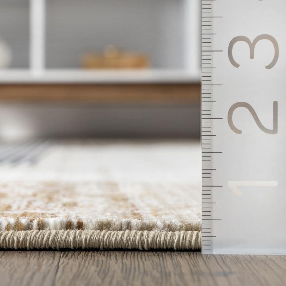 nuLOOM Vanita Transitional Southwestern Fringe Beige 8 ft. x 10 ft. Living Room/Bedroom/Dining Room Area Rug BDSN34A-80106 nuLOOM Vanita Transitional Southwestern Fringe Beige 8 ft. x 10 ft. Living Room/Bedroom/Dining Room Area Rug BDSN34A-80106