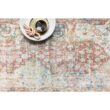 LOLOI II Loren Brick/Multi 7 ft. 6 in. x 9 ft. 6 in. Distressed Bohemian Printed Area Rug LORELQ-14BKML7696