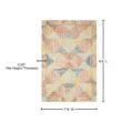 LOLOI II Spectrum Ivory/Multi 7 ft. 9 in. x 9 ft. 9 in. Contemporary Wool Pile Area Rug SPECSPE-01IVML7999