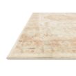 LOLOI II Rosette Ivory/Terracotta 7 ft. 6 in. x 9 ft. 6 in. Shabby-Chic Plush Cloud Pile Area Rug ROSTROS-03IVTC7696
