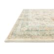 LOLOI II Rosette Beige/Multi 7 ft. 6 in. x 9 ft. 6 in. Shabby-Chic Plush Cloud Pile Area Rug ROSTROS-01BEML7696