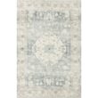 LOLOI II Rosette Denim/Fog 7 ft. 6 in. x 9 ft. 6 in. Shabby-Chic Plush Cloud Pile Area Rug ROSTROS-07DEFG7696