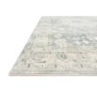 LOLOI II Rosette Denim/Fog 7 ft. 6 in. x 9 ft. 6 in. Shabby-Chic Plush Cloud Pile Area Rug ROSTROS-07DEFG7696