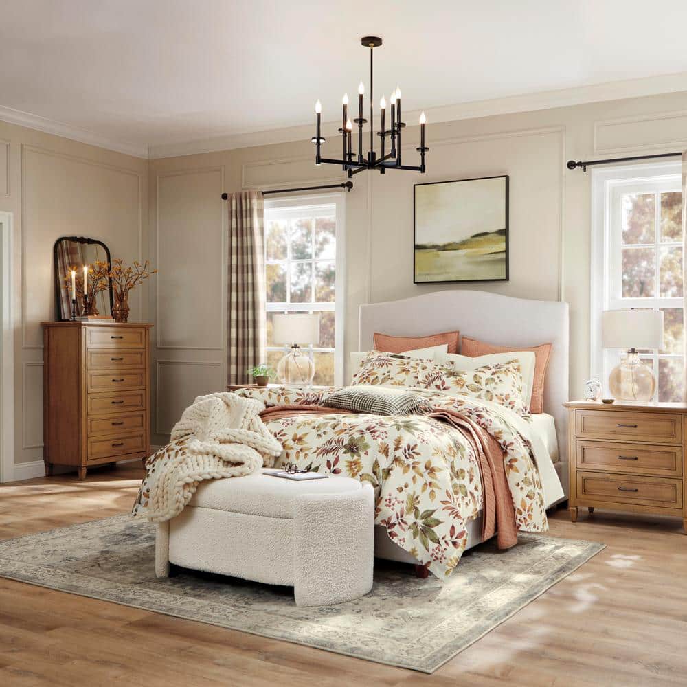LOLOI II Rosette Sage/Beige 7 ft. 6 in. x 9 ft. 6 in. Shabby-Chic Plush Cloud Pile Area Rug ROSTROS-09SGBE7696
