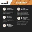 Olympic WaterGuard 5 gal. Acorn Brown Transparent Exterior Wood Stain and Sealer 55163-05