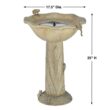 Smart Solar Acadia Solar Birdbath 20633R01