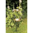 ACHLA DESIGNS 50 in. Tall Copper Double Cattail Birdbath with 2 Bowls and Stake CTBB-01