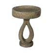 Watnature Concrete Birdbaths for Garden Clearance -21.8 in. Modern Bird Bath Outside, Yard Statue for Garden, Patio, Yard, Lawn 30047