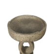 Watnature Concrete Birdbaths for Garden Clearance -21.8 in. Modern Bird Bath Outside, Yard Statue for Garden, Patio, Yard, Lawn 30047