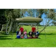ShelterLogic Solo90 11 ft x 11 ft Slant-Leg Pop-Up Canopy, Green Dark 01