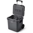 YETI Roadie 48 Wheeled Cooler, Charcoal