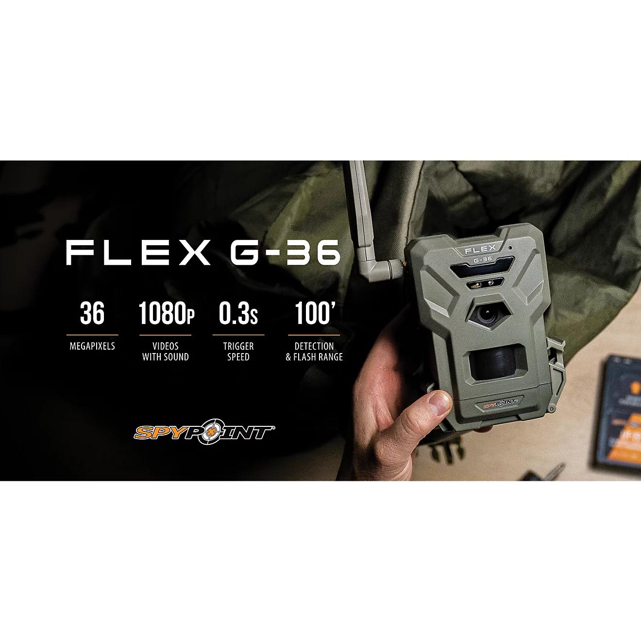 SpyPoint Flex G36 36.0 MP Cellular Game Cameras 2-Pack SpyPoint Flex G36 36.0 MP Cellular Game Cameras 2-Pack - Image 4