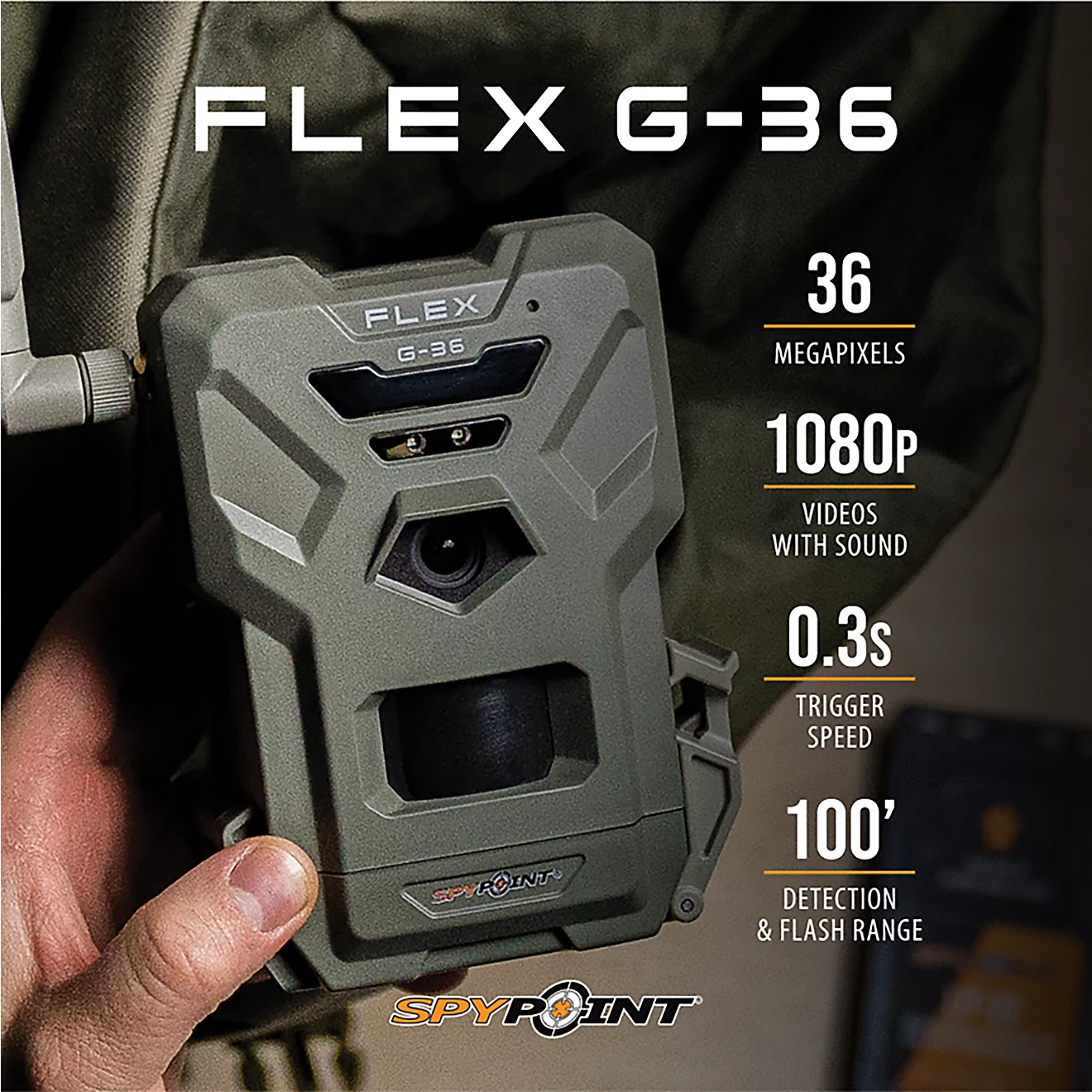 SpyPoint Flex G36 36.0 MP Cellular Game Cameras 2-Pack SpyPoint Flex G36 36.0 MP Cellular Game Cameras 2-Pack - Image 3