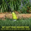 Sun Joe 24V-HT18-GT10-LTE 24-Volt* Cordless Hedge Trimmer + Stringless Grass Trimmer | W/ 2.0-Ah Battery + Charger