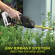 Sun Joe 24V-HT-PRN-LTE 24-Volt* Cordless Handheld Hedger + Pruner | W/ 2.0-Ah Battery + Charger