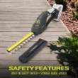 Sun Joe 24V-HT-PRN-LTE 24-Volt* Cordless Handheld Hedger + Pruner | W/ 2.0-Ah Battery + Charger